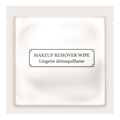 La Fresh White Packet Biodegradable Substrate Make Up Remover Wipe